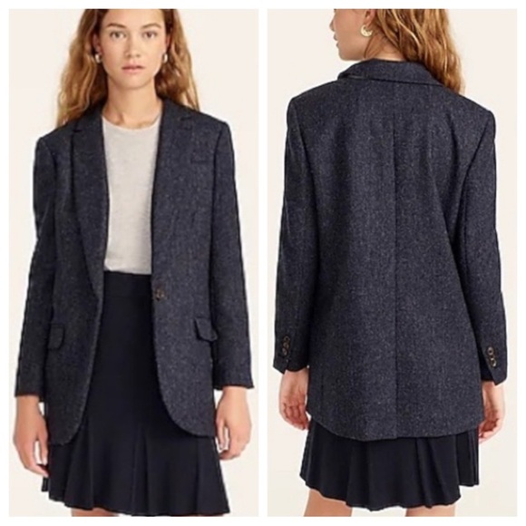 J. Crew Jackets & Blazers - NWT! J. Crew Alfie blazer in navy English wool herringbone